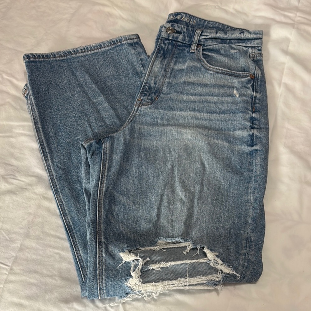American Eagle Outfitters Blue Flare Jeans